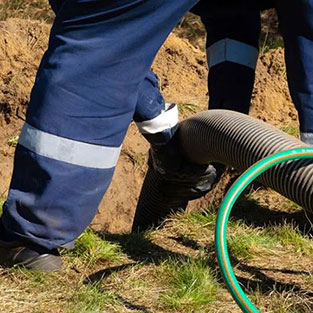 Clear Septic Line